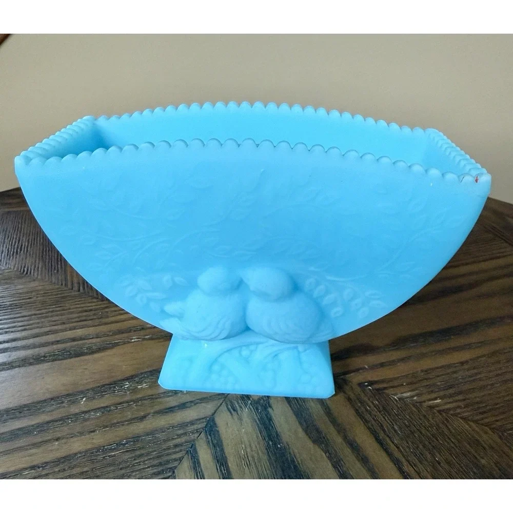 Fenton blue satin